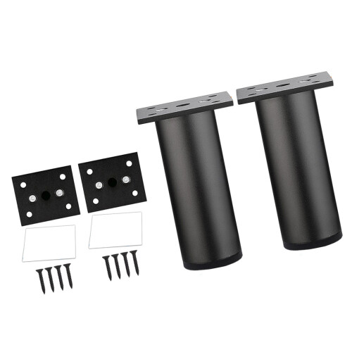 Poutre de lit télescopique réglable, Support de-10 cm sable noir
