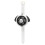 Portable Plastic Wristband Fan with Adjustable Breezeing-White 1