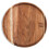 Multipurpose Wooden Tray Circular Storage Platter For-35cm 1