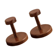 Space Saving Wood Cup Dispenser Rack For Sugar Packets