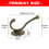 Set Of 5 Upgrades Zinc Hooks Rustproof Designs Hook-Bronze 4