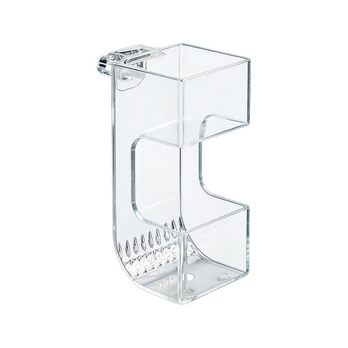Clear Aquarium Feeding Tool Fish Food Feeder Scattering Prevent