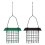 Durable Dark Square Wild Bird Dispenser For Garden Deck-Black 2