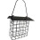 Attractive Dark Square Wild Bird Dispenser Great For-Black 6