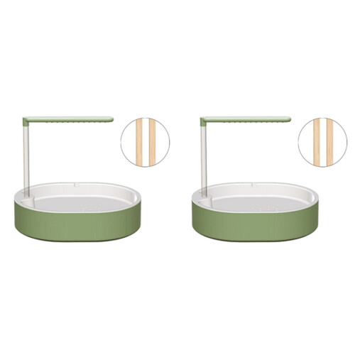Adjustable Flows Pet Bird Shower with Electric-Beech stick 1.5 1