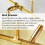 Long Brasses Pipe Connector Durability Threaded Brass Pipe 6