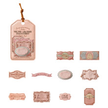 20Pcs Traditional English Lettering Labels-soft pink wh sper