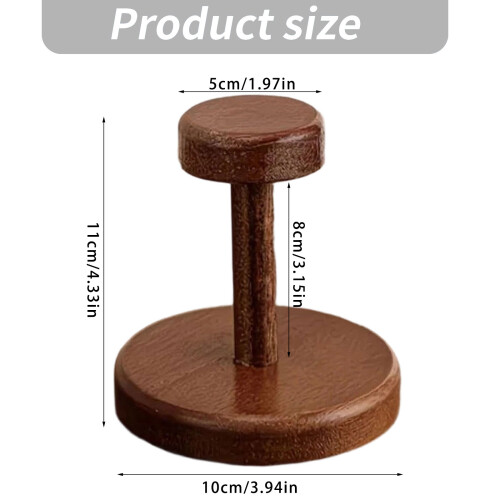 Space Saving Wood Cup Dispenser Rack For Sugar Packets 2