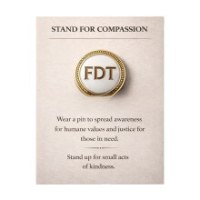 Versatile Sympathy Badge Brooch Pin Great For Office Event-D