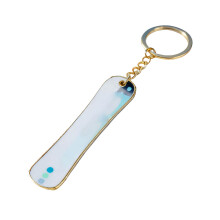 Skateboard Keychain Alloy Snowboard Keychain Backpack-type 2