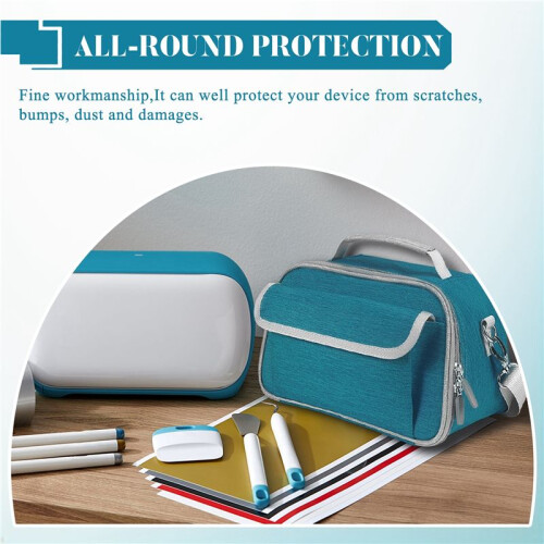 Protective Case for  Joy Machine & Accessories Portable Storage Bag Carrying Case(Green) 2