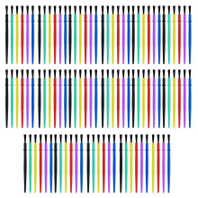 100 stuks plastic doe-het-zelf-8cm gemengde kleur
