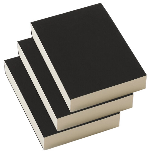 3pcs A6 Blank Drawing Books For Students Office Writing Paper