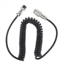 8 Pin Aviation Male Female Extension Cable Featuring Spring