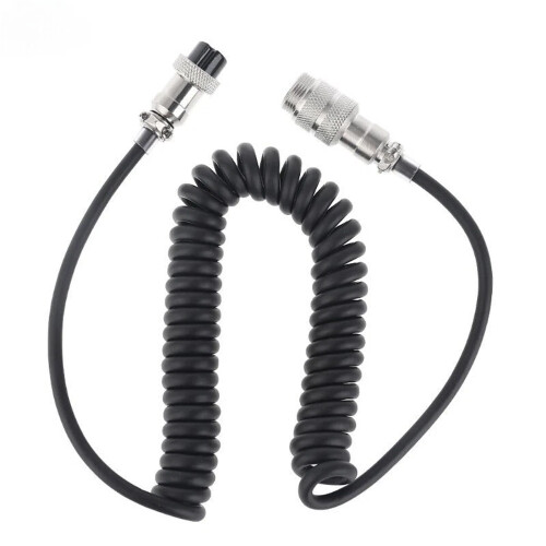 8 Pin Aviation Male Female Extension Cable Featuring Spring