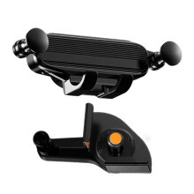 Simple Install Phone Mount On Car Screen Auto Locking-A