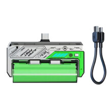 Power Banks Magnetic Connection 22.5W Fast Charging Power-Green
