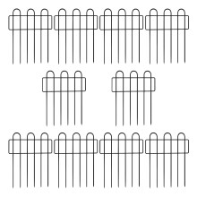 10 stuks metalen tuinhekken 13x24 inch draadgrenspaneel hekwerk