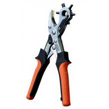 Oval-Shaped Style Punch Pliers 250mm 3in1 Leather Hole Punch Tool with 6 Size for DIY Home or Projects