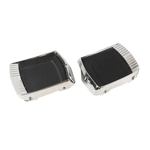 Motorcycle Speaker Covers Protection for Indian Chieftain Dark Horse Accessories Silver