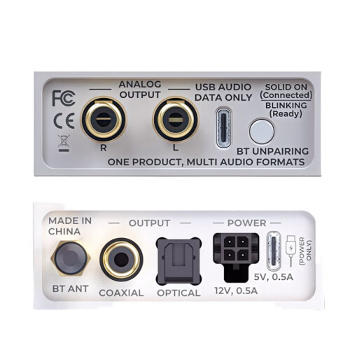 QCC5171  5.3LDAC Lossless Coaxial USB Decoder Wireless Car Audio Receiver BDC-U 2