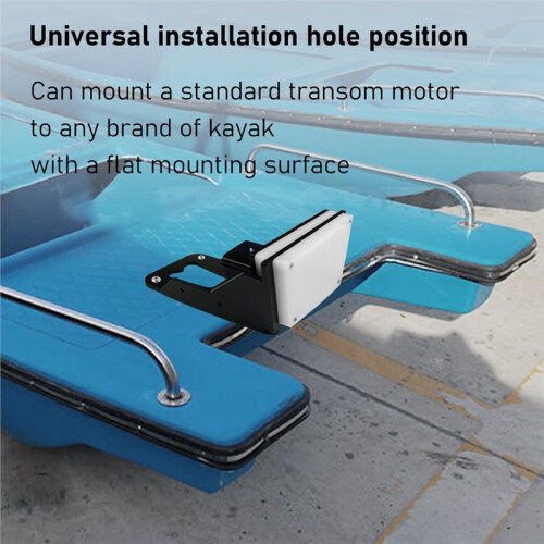 Transom Trolling Motor Mount, Kayak Trolling Motor Mount 5mm Solid Cast Horsepower, Canoe Trolling Motors Mounts 1