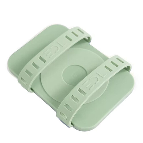 Multifunctional Strip Clip Case Phone Audio Decoder Storage Bag USB Pocket Phone Bag Magnetic Elastic Strap Kit Green