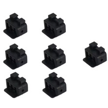 7pcs Nozzle Wiper for H2D Hotend for H2D Hotend Nozzle Silicone Brush Cleaning Tool
