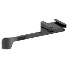 Upgrade Thumb Grip for X Half , Cold Shoe Mount Attachment for LED Light Microphone, Half Thumb Rest Support B
