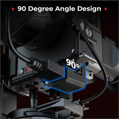 High-Definition Cable Adapter for -Compatible for  FX2 Tool-Free Installation for Seamless Vertical Shooting 1