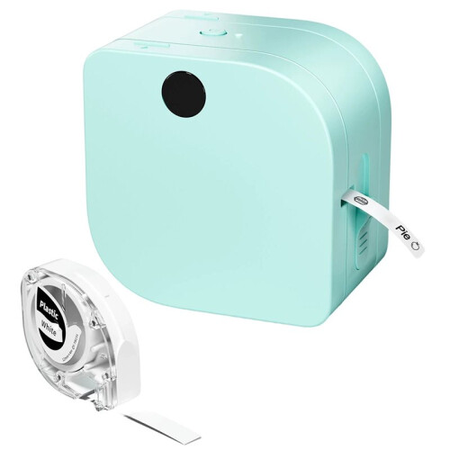 Phomemo P12  Small Label Makers Portable Ribbon Printer Machine Thermal Transfer Labeler for Home School Office