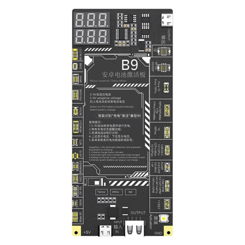 JTX B9 Battery Activation Board Tools for IOS / Android System Phones Auto Power Off Repair Tools Kit No Remove Battery