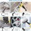 Kitchen Multifunctional High Temperature Pressurized Handheld Steam Cleaning Machine with 9PCS Accessory UK Plug 6