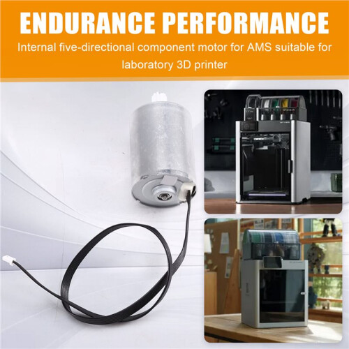For  3D Printer AMS Internal Five-Way Component Motor, Metallic Color 2