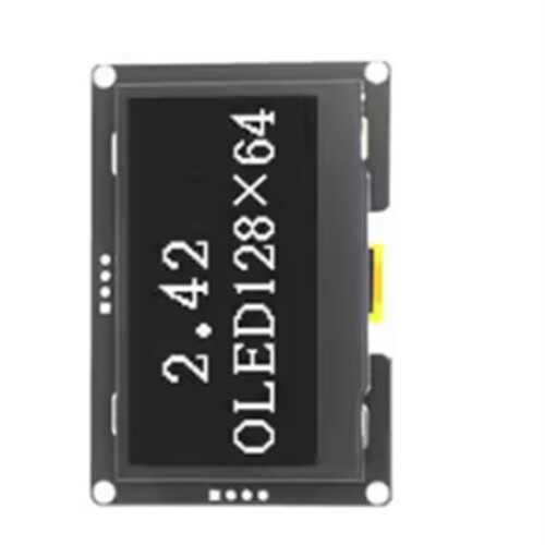2.42-Inch High-Contrast OLED Display Module - 128x64 Resolution,for I2C/SPI Interface, White 1