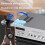 NFC  6.0 Audio Receiver 3.5mm Wireless  Adapter with Mic USB U-Disk  for TV Car 5