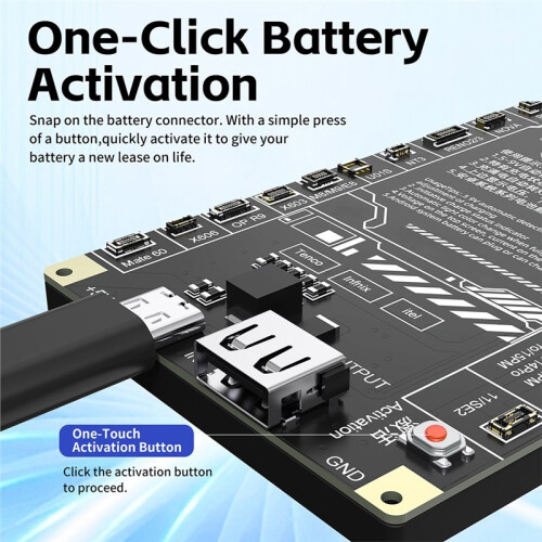 JTX B9 Battery Activation Board Tools for IOS / Android System Phones Auto Power Off Repair Tools Kit No Remove Battery 2