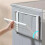 Magnetic Washing Machine Side Shelf Space-Saving Folding Clothes Rack No Punching Temporary Rack Simple Bathroom Shelf 4