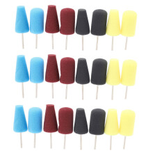 3X Buffing Polishing Wheel Car Polish Buffing Shank Polishing Sponge Cone Metal Foam Pad Car Cleaning Tool