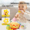 Polyester Chick Pull String Baby Teething Toy,Enhances Color Recognition,Hand-Eye Coordination,Motor Skill,Birthday Gift 4