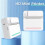 C19  Print Portable Thermal Printer Photo Pocket Thermal Label Printer 58mm Printing Wireless 2