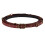 Comfortable Fit Knight Chain Belt PU Leather Soft-Red A 1