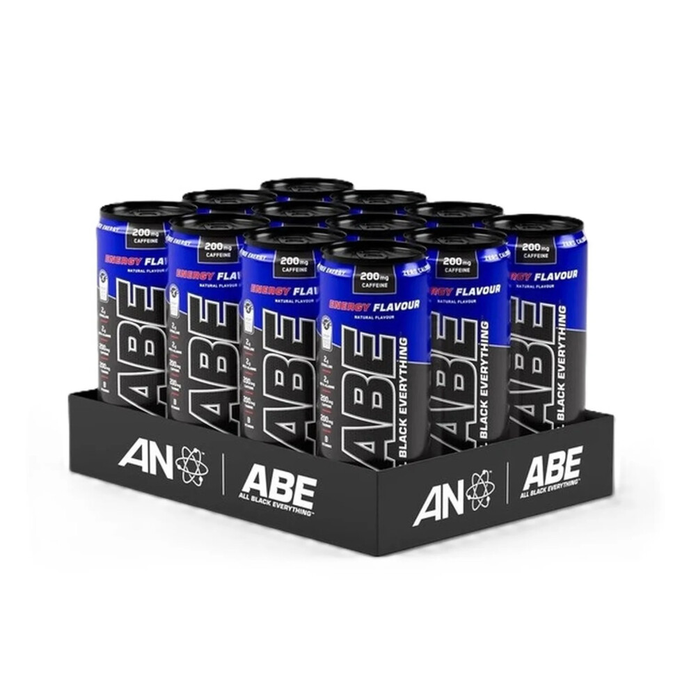 Applied Nutrition Black Abe (All Everything) Carbonated Can 12X330ml - Energy - Image 6