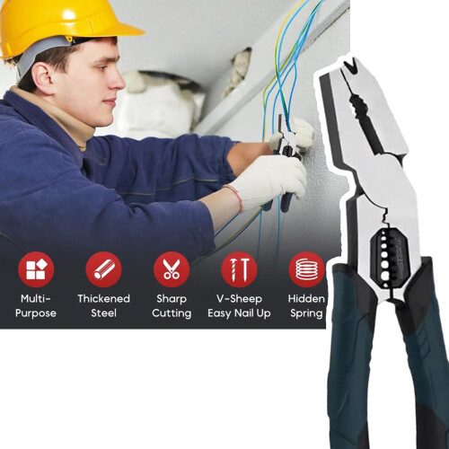 Multi-Function Wire Stripping Pliers, 2026 New 7 in 1 Super-3 2