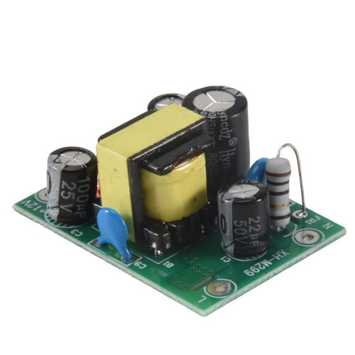 Xh-M299 Switching Power Supply Module Ac- Isolated Pcb Board Input 110-220V Output 12V0.5a + 5V
