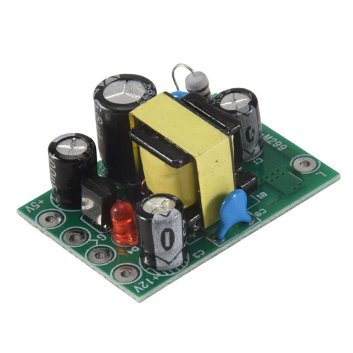Xh-M299 Switching Power Supply Module Ac- Isolated Pcb Board Input 110-220V Output 12V0.5a + 5V 2