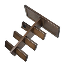Elegante houten horlogehouder, sieradenorganisatoren,