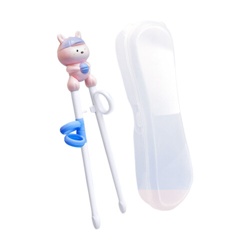 Durable Training Chopsticks For Toddler with Carrying Case-2
