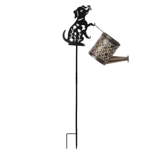 Decorative Solar Walkway Light Dog/Cats-Warm White dog