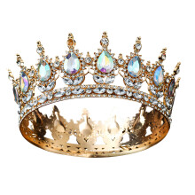 Elegante Vintage 8-Loch-Tiara-Haarkronen für-Gemischte Farben